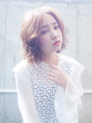 ショート カラー 高濃度水素/髪質改善 /柳原大輝のヘアスタイル