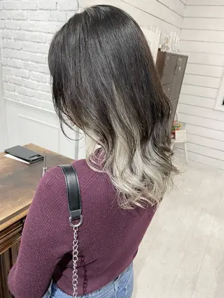 ミディアム カラー SALOWIN札幌大通り所属・札幌ブリーチカラー/ ダブルカラー/ドイのヘアスタイル