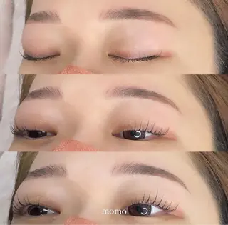 マツエク・マツパ アイブロウ SecretBelle梅田北店所属・eye/blow 梅田店momoのマツエク・マツパデザイン