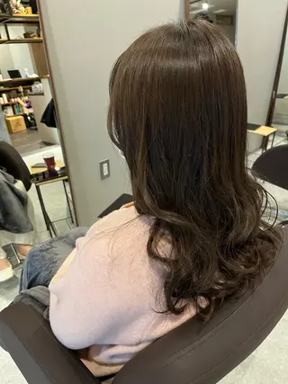 セミロング アルゴ八潮所属・Argo mikiのヘアスタイル