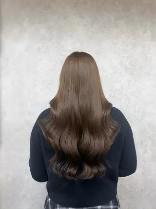 ロング カラー 村田梨乃/ minim hairのヘアスタイル