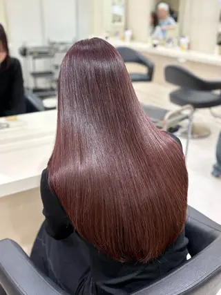 セミロング カラー ヘアアレンジ 💟RINNA 艶カラー💟のヘアスタイル