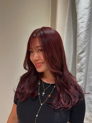 ロング ジャパンデザイナーズアカデミー所属・中野 はるるのヘアスタイル
