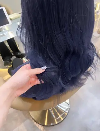 ミディアム カラー ヘアアレンジ ひより🩷韓国ヘアー _髪質改善カラーのヘアスタイル