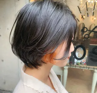 ミディアム カラー short only salon  TOSS所属・山下 芽のヘアスタイル