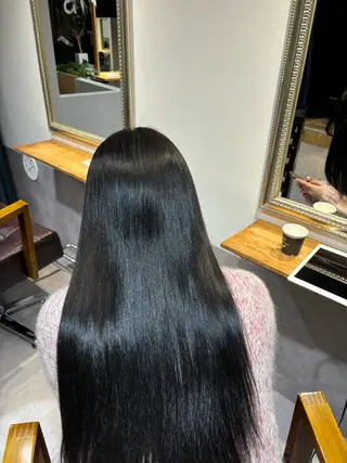 ロング 【ブリーチラベンダー の神様】💗髙島隆世のヘアスタイル