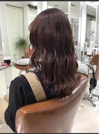 セミロング カラー ヘアフリーティー袋井店所属・河島 裕樹のヘアスタイル