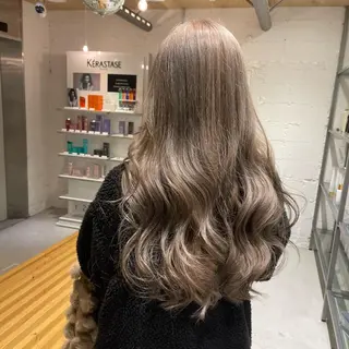ロング カラー nameless miichiのヘアスタイル