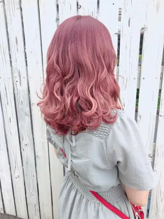 セミロング 平野 沙織のヘアスタイル