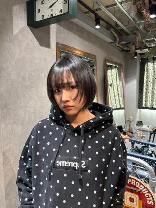 ショート カラー Ravens 髪質改善のヘアスタイル