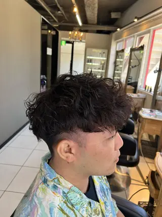 パーマ メンズ パーマ特化美容師 茂木広幸のヘアスタイル