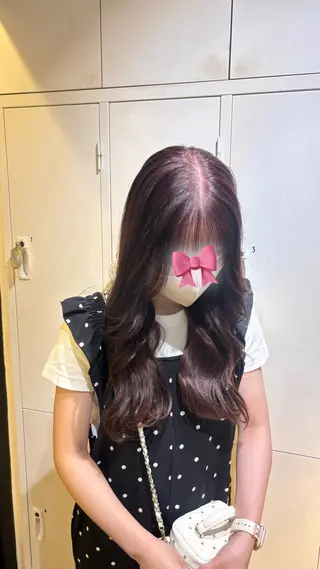 ロング カラーモデル募集✨️ YUKI🎀☁️のヘアスタイル