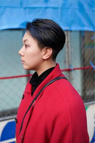 ショート カラー 千葉 慎也のヘアスタイル