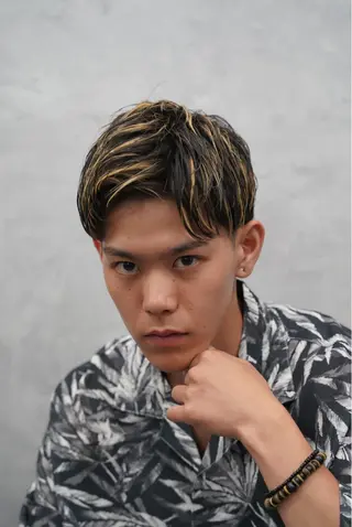 カラー CHROM TOKYO the  Barber 新宿店所属・畠山 敦匡のヘアスタイル