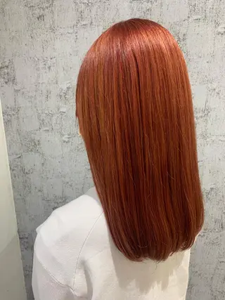 セミロング カラー Gisel みらののヘアスタイル