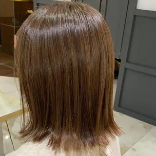 ミディアム カラー CIEL天六店 三上春のヘアスタイル