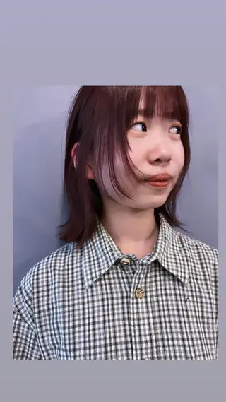 ミディアム KOCHAB所属・KOCHAB 中村穂風のヘアスタイル