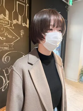 ショート カラー メンズヘア/レイヤー /ボブ山内春輝のヘアスタイル