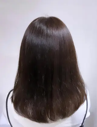 ミディアム カラー mihoko/ ニュアンスパーマのヘアスタイル