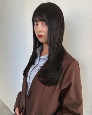 ロング 鍬塚 聖哉のヘアスタイル