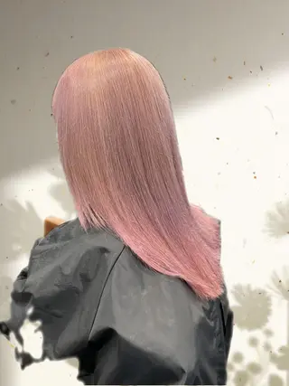 セミロング カラー REGOLITH （レゴリス）所属・山田隆成/韓国カット バレ、ハイライト得意のヘアスタイル