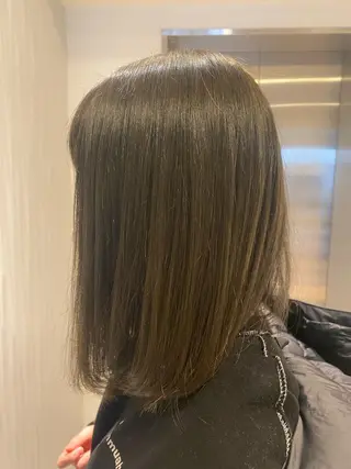 ミディアム 大倉 未波のヘアスタイル