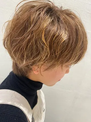 パーマ OLU所属・遊佐 祥真のヘアスタイル