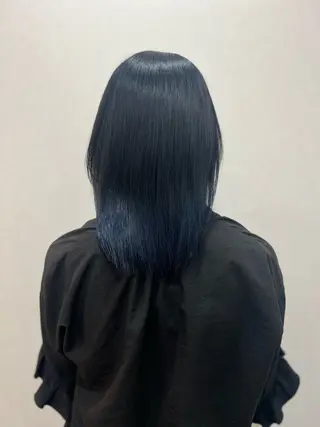 ミディアム カラー Limb所属・暖色/ベージュ 🎀上野 真桜🎀のヘアスタイル