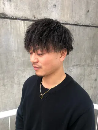 パーマ メンズ 🔥メンズ圧倒的人気 ROOOMEN松田隆のヘアスタイル