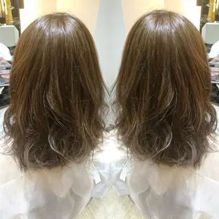 カラー セミロング 永島 さとみのマツエク・マツパデザイン