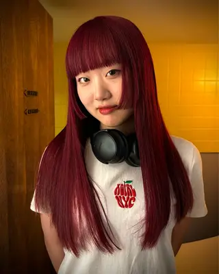 ロング カラー marino マリノのヘアスタイル