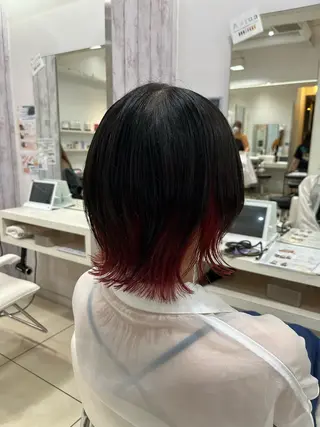 ショート カラー 🌿似合わせブリーチ 山岸樹璃🌿のヘアスタイル