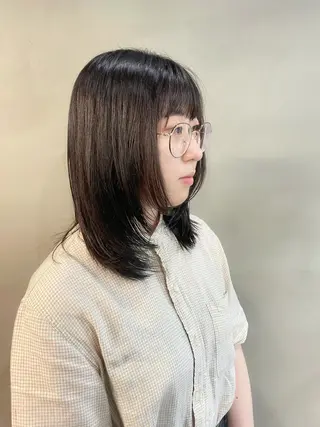 ミディアム 艶髪/髪質改善/ MONSO山本のヘアスタイル