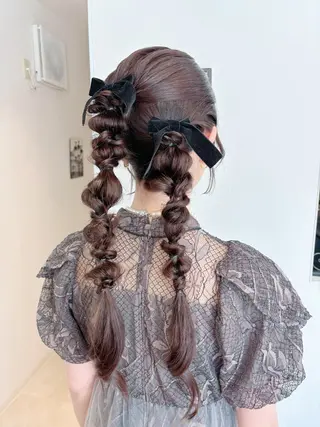 ロング 🍒しの🍒 カット/艶カラーのヘアスタイル