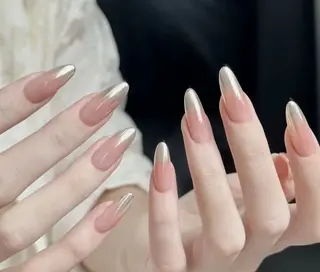 ネイル Aura  Nail 長さだし/パラジェルのネイルデザイン