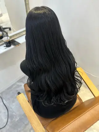 ロング カラー Rinka/梅田/ 透け感カラー🤎のヘアスタイル