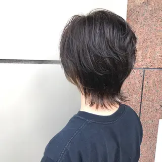 ショート カラー 鈴木 美穂のヘアスタイル
