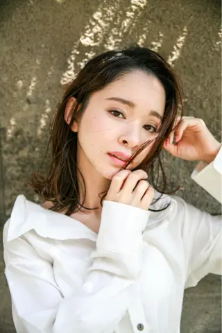 ミディアム カラー Toiro武蔵小杉所属・髪質改善/縮毛矯正 平本聖のヘアスタイル
