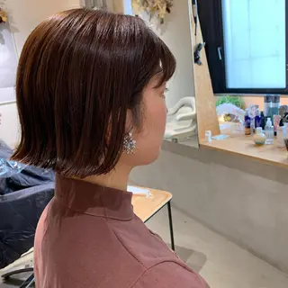 ショート 🍃marina🍃 韓国ヘア/Aujuaのヘアスタイル
