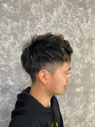 メンズ ハイライト/カット ひより🎀🎀のヘアスタイル