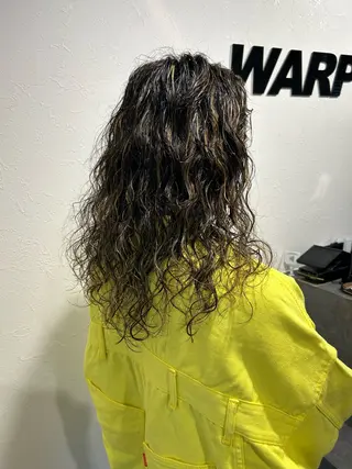 ロング 艶カラー/レイヤー /メンズ/マツエクのヘアスタイル