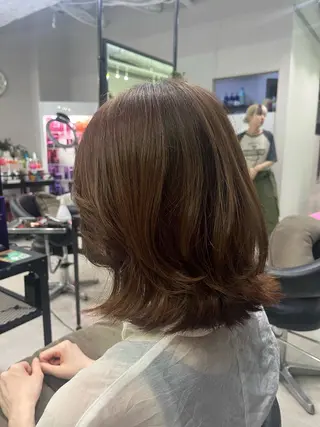 ミディアム 🌼ブリーチ特化 カラー職人こまち🌼のヘアスタイル