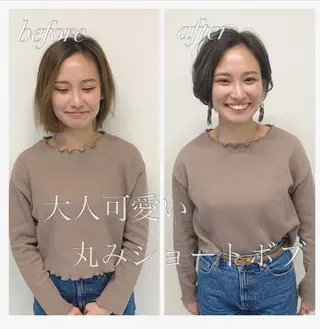 ショート ショート、ボブ特化 長島智彦のヘアスタイル