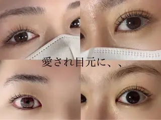 マツエク・マツパ トモ化粧品所属・松井 莉奈のマツエク・マツパデザイン