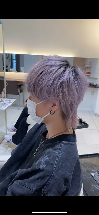 カラー メンズ メンズパーマ特化 福岡正真のヘアスタイル