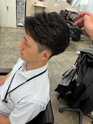 メンズ 渡 汐音のヘアスタイル