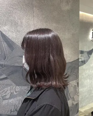 ミディアム カラー NATSUMI 🐻❄️🤍のヘアスタイル