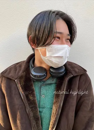 カラー パーマ ヘアアレンジ メンズ 押切 響 のヘアスタイル