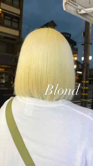 カラー ハイトーン/ブリーチ カラー/SHOGOのヘアスタイル