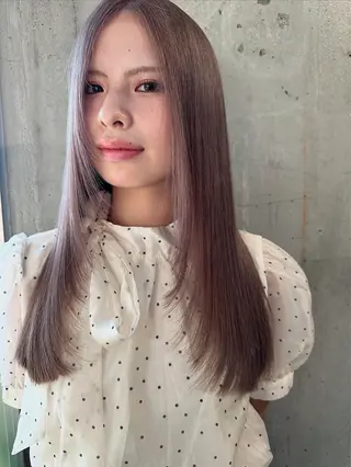 ロング カラー lani 天神大名/ブリーチのヘアスタイル